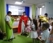 праздничное занятие в группе «Вифлеемская звезда» церковно-приходской студии «Рождество» 2