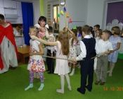 праздничное занятие в группе «Вифлеемская звезда» церковно-приходской студии «Рождество» 3