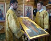 -Освящение иконы Св. Николая Чудотворца