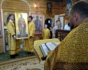 Освящение иконы Св. Николая Чудотворца