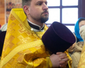 Патриарший Экзарх совершил Литургию в храме в честь святителя Николая Японского города Минска (фото 14)
