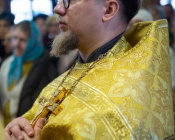 Патриарший Экзарх совершил Литургию в храме в честь святителя Николая Японского города Минска (фото 36)
