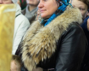 Патриарший Экзарх совершил Литургию в храме в честь святителя Николая Японского города Минска (фото 37)