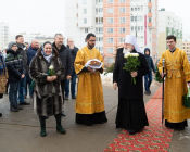 Патриарший Экзарх совершил Литургию в храме в честь святителя Николая Японского города Минска (фото 7)