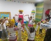 праздничное занятие в детской студии 22