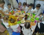 праздничное занятие в детской студии 26