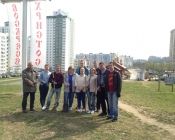 Субботник на экологической тропе с работниками прокуратуры Фрунзенского района